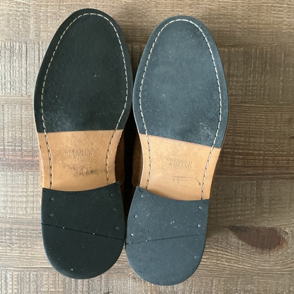 Warfield & Grand Men's Tan Suede Chukka Boots Size 11 - Picture 8 of 9